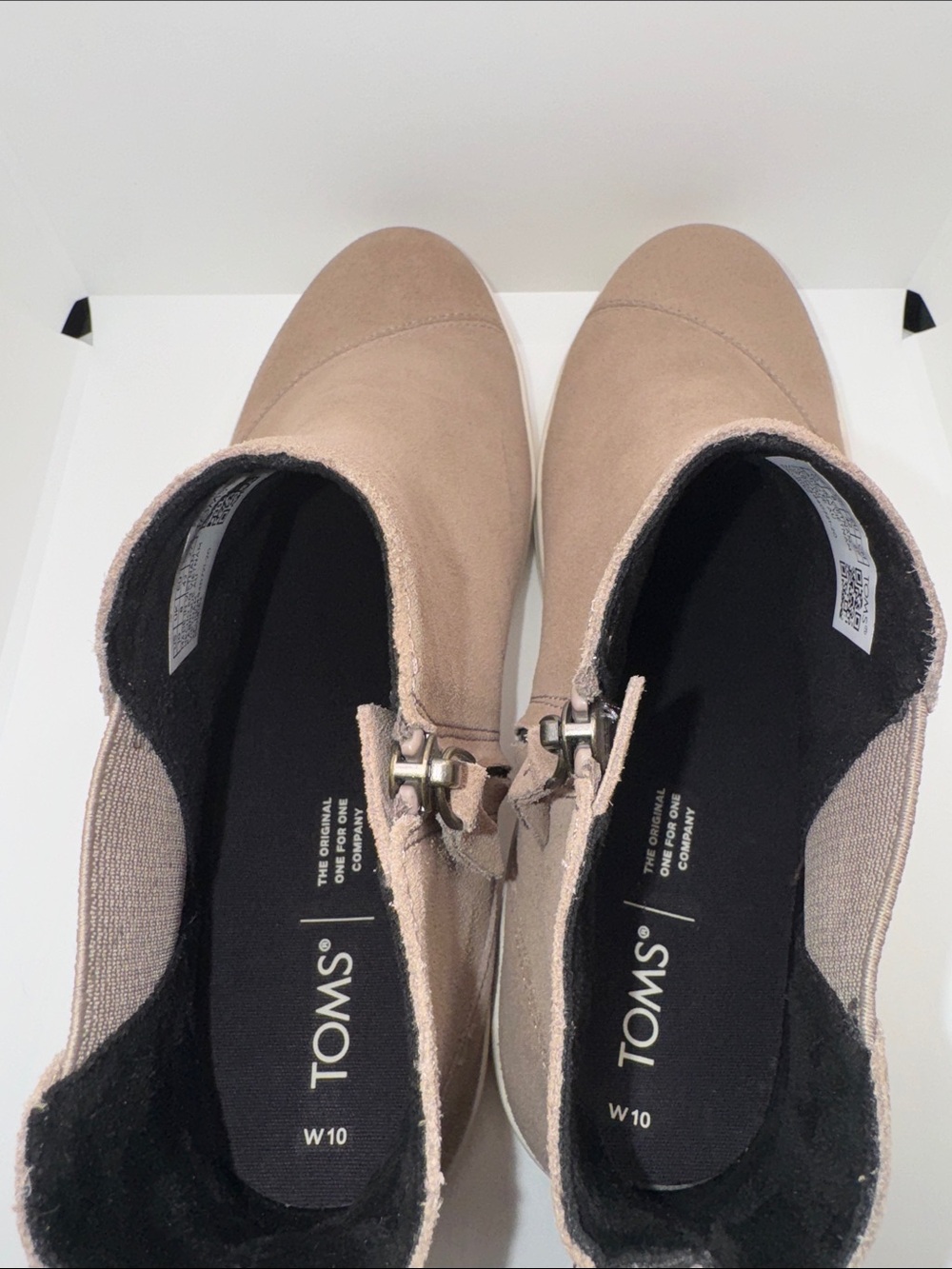 TOMS Jamie Suede Ankle Boots Sneaker Boot Women’s 10 - Picture 8 of 10
